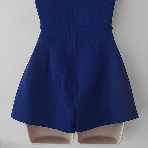 Blue Skort Romper - Picture 7 of 9